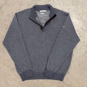 Peter Millar Golf Quarter Zip Merino Wool Sweatshirt